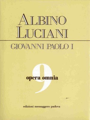 cover image of Opera omnia [vol_9] / Roma 1978. Discorsi, scritti, articoli